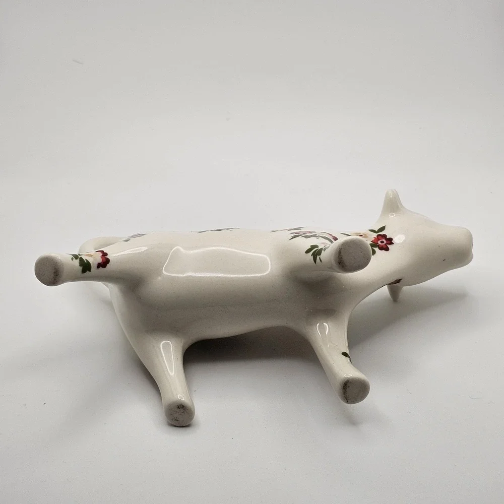 Rare Pioneer Woman Posey Fall Flower Cow Creamer 